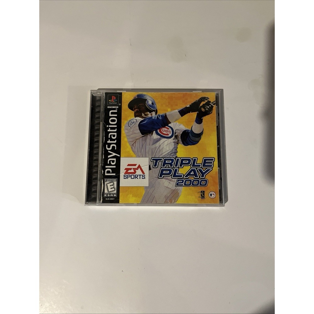 Triple Play Baseball 2000 Sony PlayStation 1 PS1 CIB W Manual EA Sports